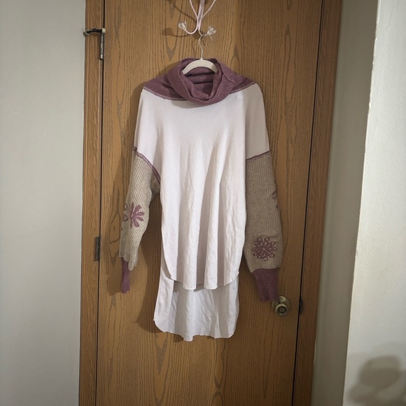Free People Intimately Make it Cozy Thermal Tunic Top size XS - Picture 3 of 6